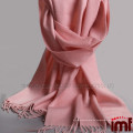 Feeling Lady Langer einfarbiger Woll-Pashmina-Schal